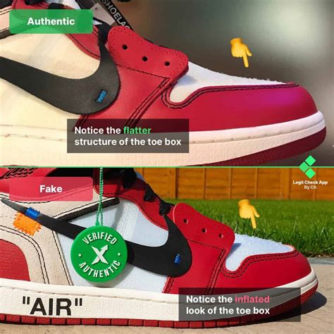 nike off white chicago real vs fake|chicago aj1 counterfeit.